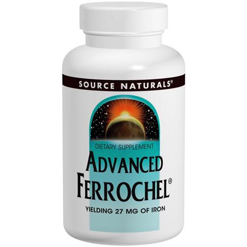 Advanced Ferrochel 90 Tabs by Source Naturals