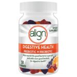 Align Digestive Health Prebiotic + Probiotic Supplement Gummies Fruit - 50.0 ea