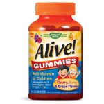 Alive! Children's Multi Vitamin Gummies cherry, orange, grape - 90.0 EA