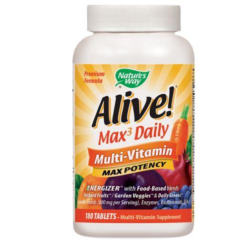 Alive Multi-Vitamin 180 Tabs by Nature's Way