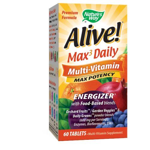 Alive Multi-Vitamin 60 Tabs by Nature's Way