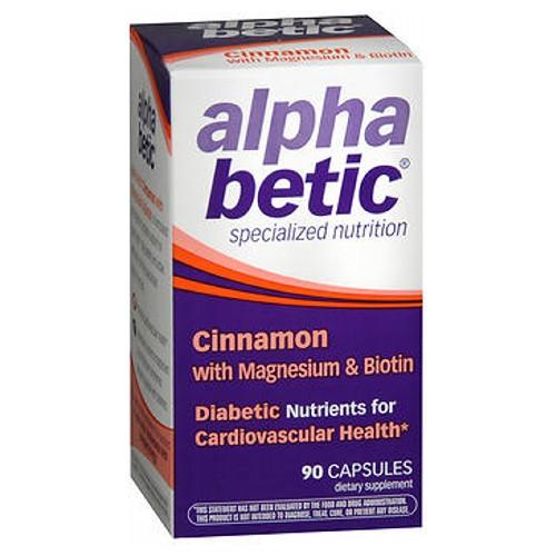 Alpha Betic Cinnamon Plus Chromium and Biotin 60 caps by Enzymatic Therapy