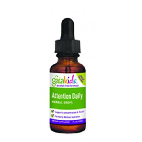 Attention Daily Herbal Drops 1 oz by Gaia Herbs