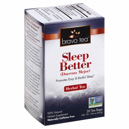 BRAVO TEAS 270765 Tea Sleep Better, 20 Bg