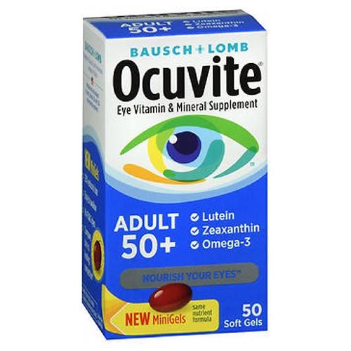 Bausch & Lomb Ocuvite Adult 50+ Soft Gels 50 ct by Bausch And Lomb