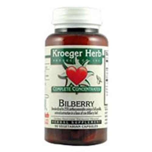 Bilberry 25% 90 Cap by Kroeger Herb