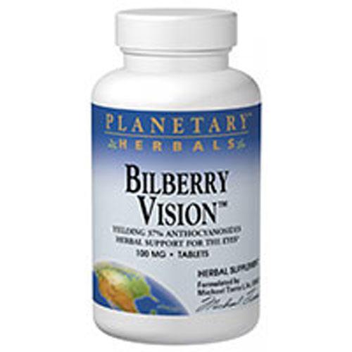 Bilberry Vision 120 Tabs by Planetary Herbals