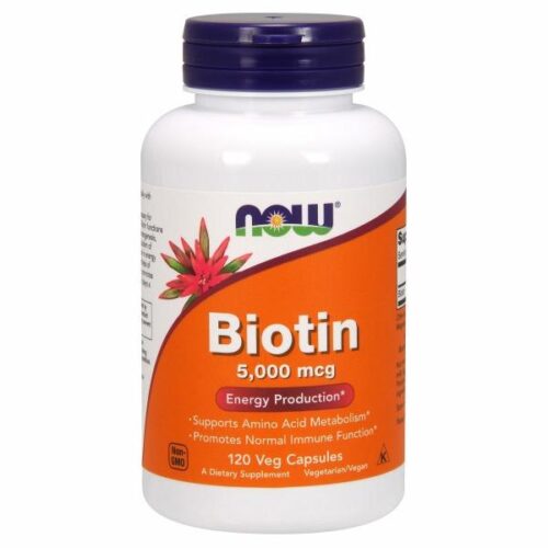 Biotin 120 Vcaps by Now Foods