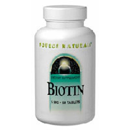 Biotin 200 Tabs by Source Naturals