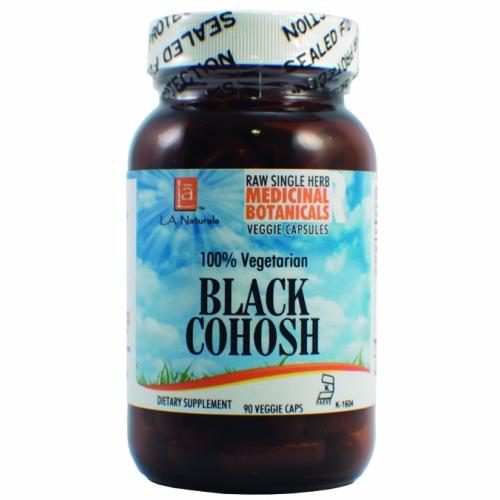 Black Cohosh Raw Herb 90 Veg Caps by L. A .Naturals