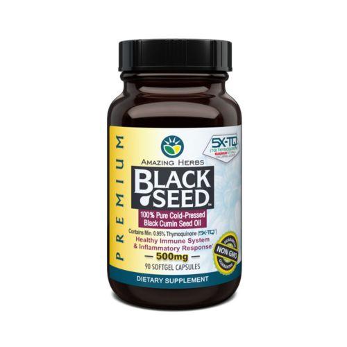 Black Seed 90 Sftgl by Amazing Herbs