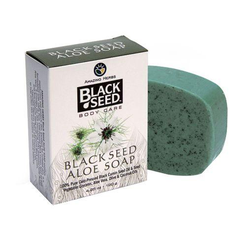Black Seed Aloe Soap 4.25 oz by Amazing Herbs