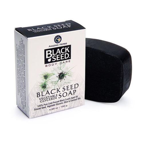 Black Seed Vegetable Glycerin Soap 4.25 oz by Amazing Herbs