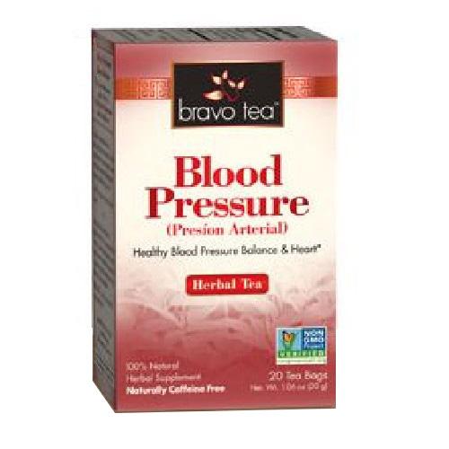 Blood Pressure Tea 20 Bags by Bravo Tea & Herbs