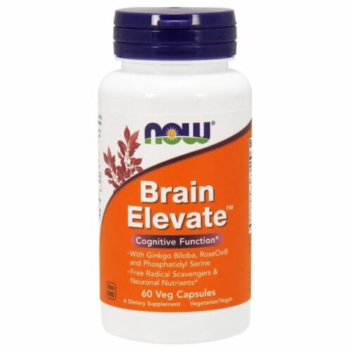 Brain Elevate Formula 60 Vcaps by Now Foods