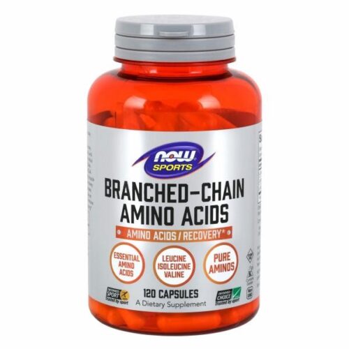 Branch Chain Amino Acids 120 Caps by Now Foods