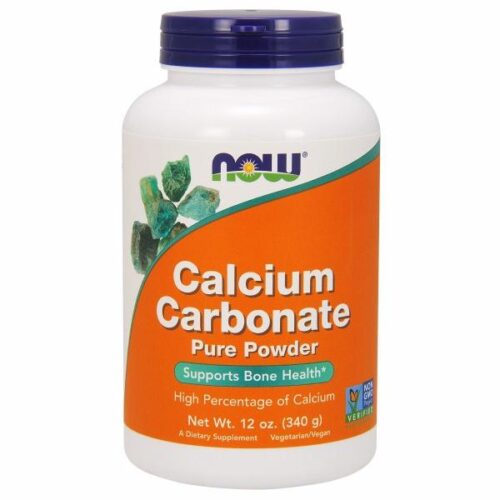 Calcium Carbonate Powder 12 OZ by Now Foods