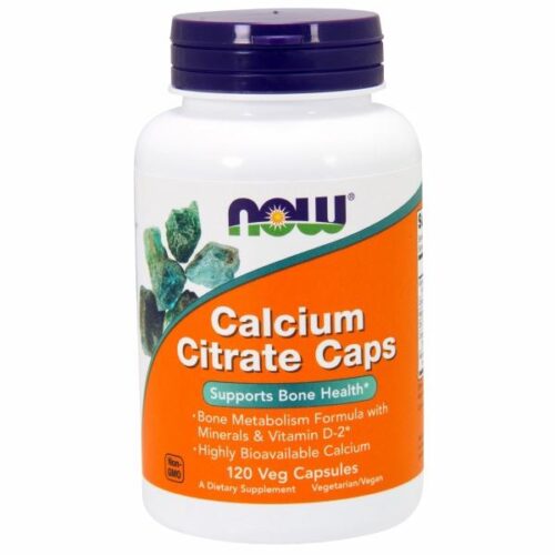 Calcium Citrate 120 Veg Caps by Now Foods