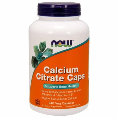 Calcium Citrate 240 Veg Caps by Now Foods