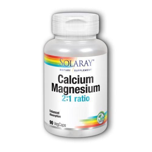 Calcium Magnesium 90 Caps by Solaray