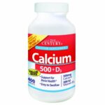 Calcium Plus Vitamin D3 400 Tabs by 21st Century