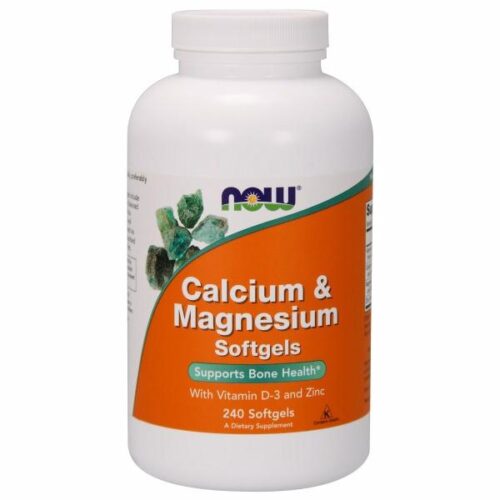 Calcium & Magnesium 240 Softgels by Now Foods