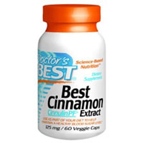 Cinnamon Extract Cinnulin PF 60 Veggie Caps by Doctors Best
