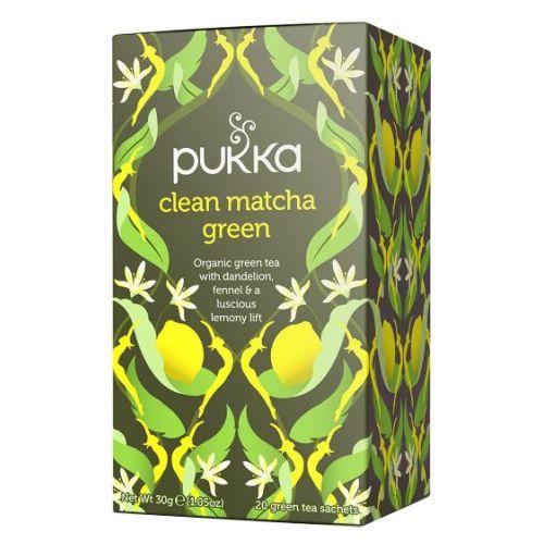 Clean Matcha Green 0.71 Oz by Pukka Herbal Teas