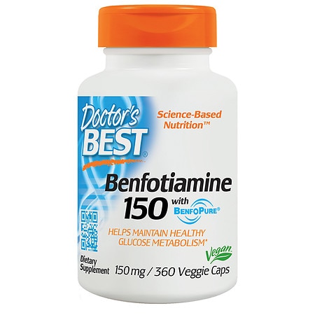Doctor's Best Benfotiamine 150 With BenfoPure - 360.0 ea