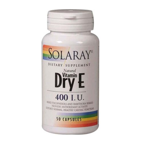 Dry From Vitamin E 50 Caps by Solaray