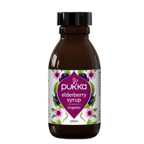 Elderberry Syrup 3.38 Oz by Pukka Herbal Teas