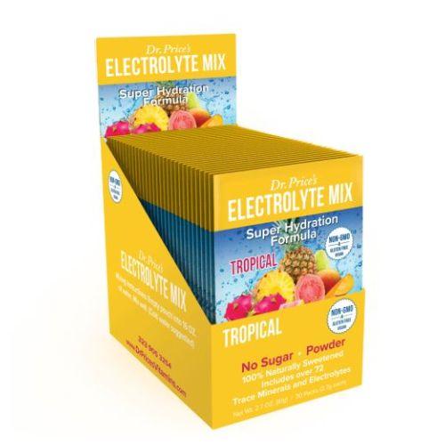 Electrolyte Mix Tropical 30 Count by Dr. Price's Vitamins