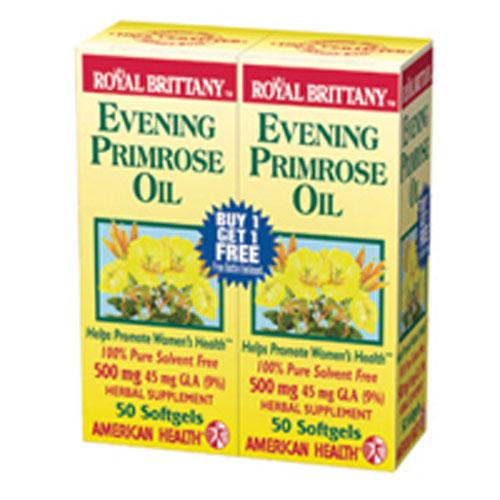 Evening Primrose Oil 50 + 50 Sftgls by American Health
