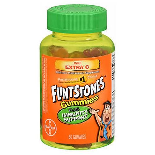 Flintstones Gummies Plus Immunity Support With Extra Vitamin C 60 ct by Flintstones