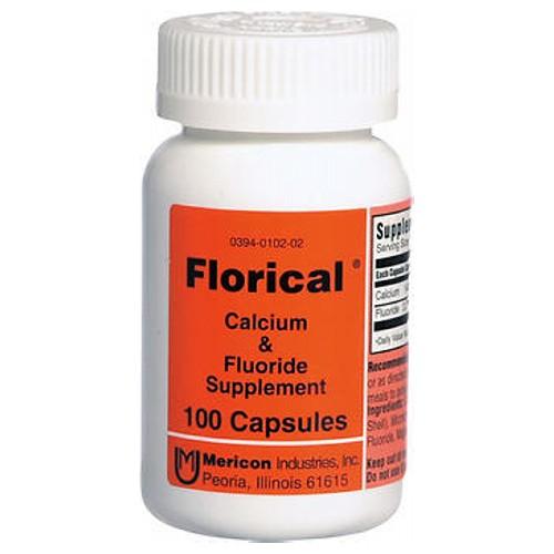 Florical Calcium And Fluoride Supplements Capsules 100 caps by Florical