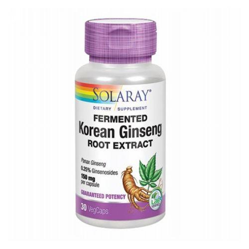 Fremented Korean Ginseng Root Extract 30 Caps by Solaray