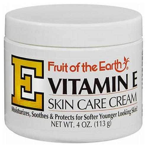 Fruit Of The Earth Vitamin E Skin Care Cream 4 oz by Fruit Of The Earth