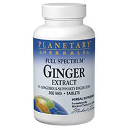 Full Spectrum Ginger Extract 120 Tabs by Planetary Herbals