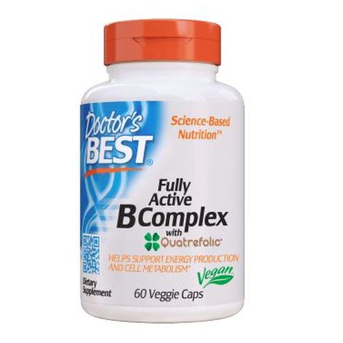 Fully Active B Complex 60 Veggie Caps by Doctors Best