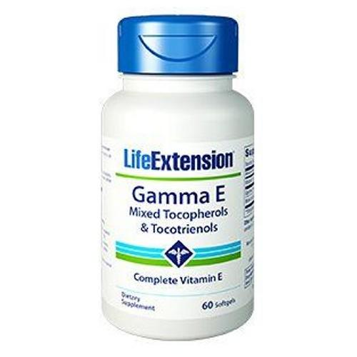 Gamma E Tocopherol/Tocotrienol 60 Softgels by Life Extension