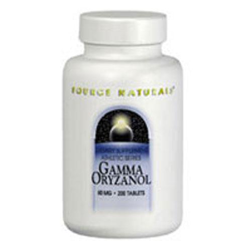 Gamma Oryzanol 200 Tabs by Source Naturals