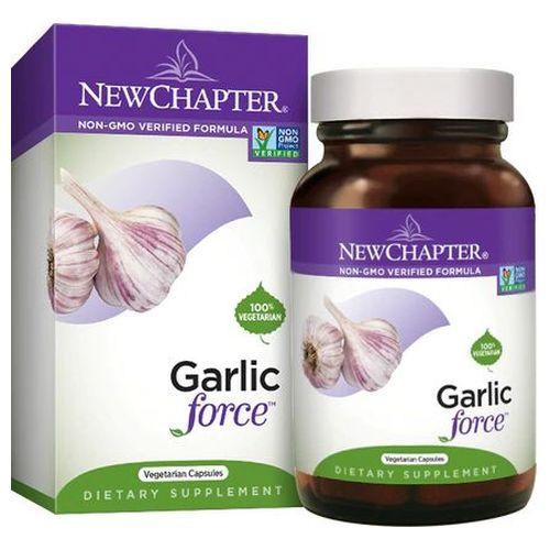 Garlic Force 30 Liquid Veg Caps by New Chapter
