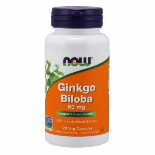Ginkgo Biloba 120 Caps by Now Foods