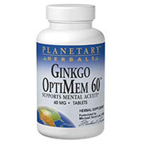 Ginkgo Optimem 120 Tabs by Planetary Herbals