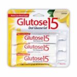 Glucose Supplement Glutose 15 3 per Pack Gel Lemon Flavor 3 Count by Perrigo