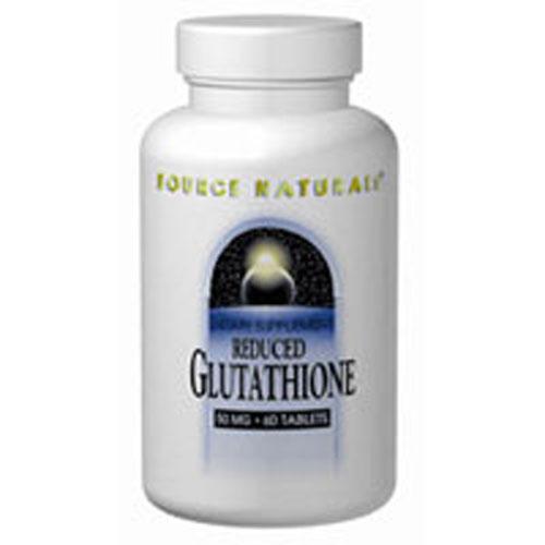Glutathione Reduced 60 Tabs by Source Naturals