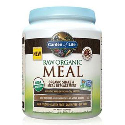 Gol Raw Organic Meal Real Raw Chocolate Cacao (Mini) 493 Grams by Garden of Life