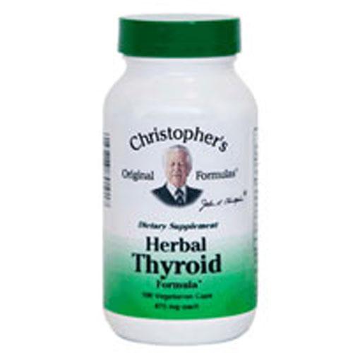 Herbal Thyroid 100 Vegicaps by Dr. Christophers Formulas