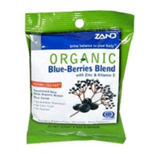 Herbalozenge Organic Blue Berries 18 Loz by Zand