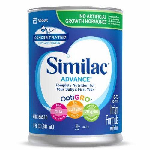 Infant Formula Similac Advance 13 oz. Can Liquid Concentrate Case of 12 by Abbott Nutrition